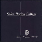 Salve Regina University Graduate Catalog 1990-1992 by Salve Regina College