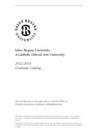 Salve Regina University Graduate Catalog 2012-2014 by Salve Regina University