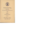 Salve Regina College Commencement Day program, 1952 by Salve Regina College