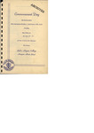 Salve Regina College Commencement Day program, 1954 by Salve Regina College