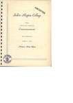 Salve Regina College Twelfth Annual Commencement program, 1962 by Salve Regina College
