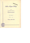 Salve Regina College Fourteenth Annual Commencement program, 1964 by Salve Regina College