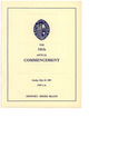 Salve Regina College Thirtieth Annual Commencement program, 1980 by Salve Regina College