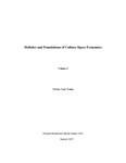 Holistics and Foundations of Culture-Space Economics Holistics and Foundations of Culture-Space Economics Volume I Holistics and Foundations of Culture-Space Economics: Volume I by Victor L. Tonn