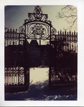 Side gate of Ochre Court during winter by Joseph Souza