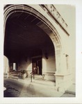 Archway entrance of Ochre Court by Joseph Souza