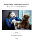 Protecting Childhood: Examining European Policies on the Commercial Sexual Exploitation of Children
