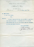 Letter from Allard & Sons to Ogden Goelet
