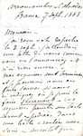 Letter from Charles Chaplin to Ogden Goelet by Charles Joshua Chaplin