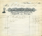 Invoice from Harkness Boyd