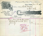 Receipt from Herts Brothers by Herts Brothers