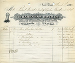 Invoice from Harkness Boyd
