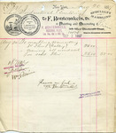 Receipt from F. Bontenakels by F. Bontenakels