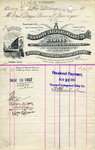 Receipt from Standard Underground Cable Co. by Montgomery Maze
