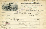 Receipt from Aldrich and Evers