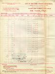 Receipt from City of New York-Finance Department by City of New York-Finance Department