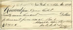 Receipt from Metropolitan Opera and Real Estate Co. to Ogden Goelet by Metropolitan Opera and Real Estate Co.