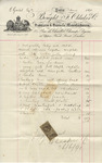 Invoice from F. Oldaker to Ogden Goelet by F. Oldaker
