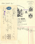 Receipt from Davies & Son to Robert Goelet by Davies & Son