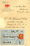 Receipt from E. & H. Hummel & Co. to Robert Goelet