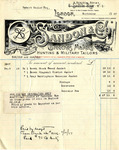 Invoice from Sandon & Co. to Robert Goelet