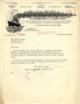 Letter from Hudson Forwarding & Shipping Co. to Robert Goelet