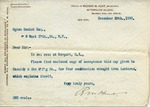 Letter from Richard M. Hunt to Ogden Goelet