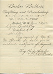Letter from Barker Brothers to Ogden Goelet by Barker Brothers