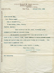 Letter from Richard M. Hunt to Ogden Goelet by Richard Morris Hunt