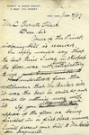 Letter to C. Everett Clark by John Yale