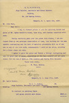 Letter from N.T. Hodson to John Yale