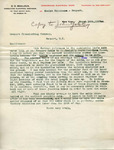 Letter from C. O. Mailloux to Newport Illuminating Co, copy to John Yale