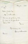 Receipt from James H. Bowditch to Ogden Goelet by James H. Bowditch