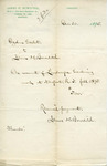 Receipt from James H. Bowditch to Ogden Goelet
