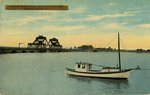 View at Stone Bridge and Island Park, Sakonnet River, R.I. by Hugh C. Leighton Co.