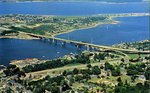 Sakonnet River Bridge Connects Tiverton with Porsmouth R.I,
