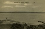 Sand Point Light, Prudence Island, R.I. by American Art Post Card Co.