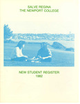 New Student Register 1982 by Salve Regina College